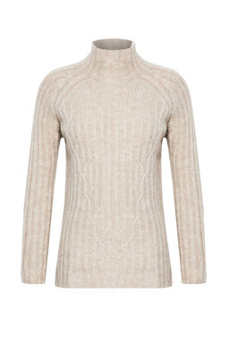 Antrasit Yumusak Dokulu Orgu Detayl? Dik Yaka Dikissiz Triko Kazak TWOAW25KZ00049 - Trendyolmilla фото 13