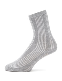 Kad_n Gri Simli Soket _orap