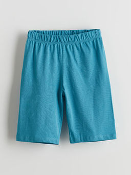 Ananas Bask?l? Erkek ?ocuk ?ortlu Pijama Tak?m