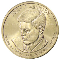 1 доллар 2015 года P США Джон Кеннеди 35-й президент США