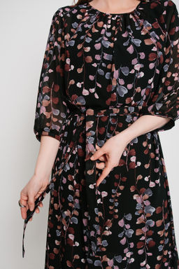 шифон+трикотаж Платье - Prima linea фото 8