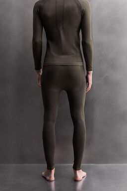 FIRST LAYER COMPRESSION SKI LEGGINGS - Zara фото 12