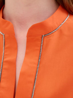 Платье женское 12421-35051 orange - Eleganzza фото 8