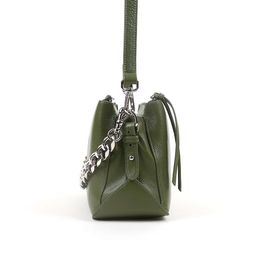 Женская сумка, кожа, MIRONPAN 96001 Зеленый  фото 3