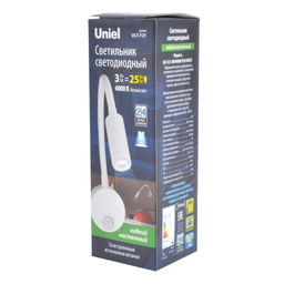 ULT-F21-3W/4000K IP20 WHITE Светильник светодиодный настенный гибкий для интерьерного освещения. 85-265В. Белый свет (4000К). Белый. TM Uniel