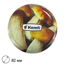20шт. Крышка "твист-офф" d82мм (литография) "Грибы"