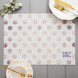 Цена за 2 шт. Салфетка на стол «Sweet home»