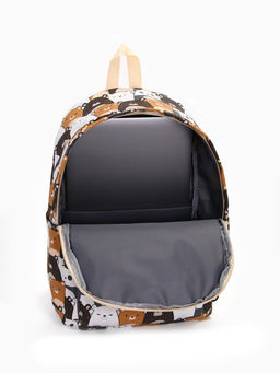 Набор: рюкзак школьный и пенал, с карманами, с принтом, размер 29?12?41 см, розовый/разноцветный