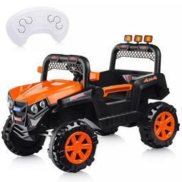 Детский электроквадроцикл ROCKET, 2 мотора по 20 Вт, оранжевый