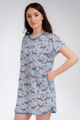 Туника женская Социал голубой - Амадэль фото 5