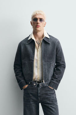 LIMITED EDITION DENIM JACKET - Zara фото 2