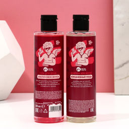 Подарочный набор Для ценительницы прекрасного: гель для душа и шампунь для волос, 2?250 мл, 18+, Чистое счастье  фото 3