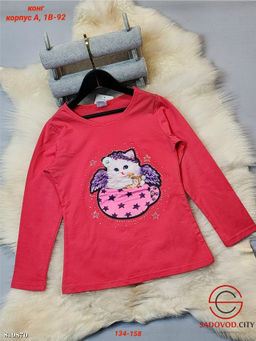Кофта для девочки с рисунком