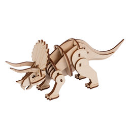 REZARK NIZ-14 Серия Живая природа Пазл 3D 42 элемент. Трицератопс