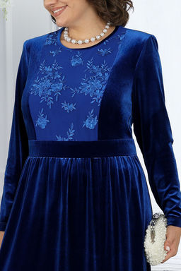 Платье Ninele 7431-Р темно-синий - Mira fashion фото 626