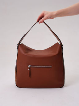 Сумка кожаная на плечо Azaro 30925 коричневый