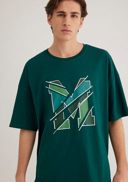 Mavi Logo Bask?l? Yesil Tisort  фото 2