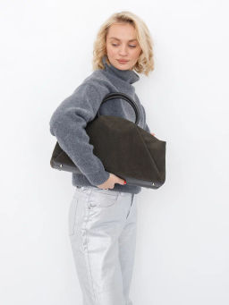 Сумка 1009MF gray green Polina&Eiterou