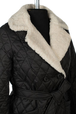 05-2138 Куртка женская зимняя (пояс) - El podio фото 13