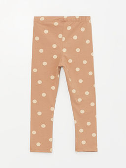 Beli Lastikli Bask?l? K?z Bebek Tayt - Waikiki фото 3