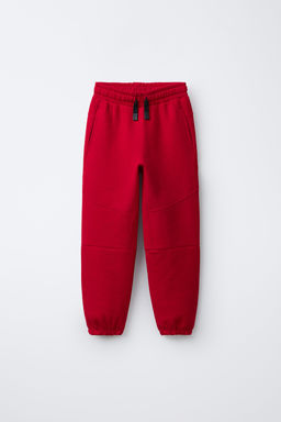 PANTAL?N JOGGER SPORTY / Rojo