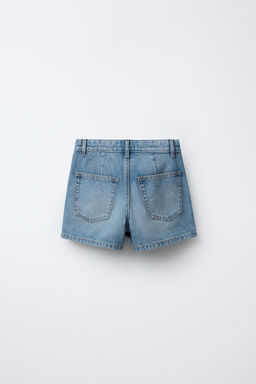 DENIM BERMUDA SKORT - Zara фото 9