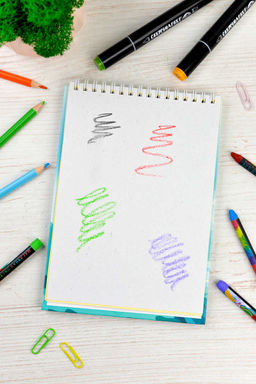 Скетчпад А5 145х210 мм, 40 л, блок - белый офсет, серый офсет, бежевый офсет 80 г/м?, арт. 62770 МАЯК - Феникс+ фото 6