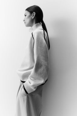 Jersey con cuello perkins - H&m фото 5