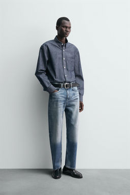 STRAIGHT ANKLE FIT JEANS