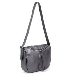 Женская сумка через плечо из эко кожи 2967 Грей