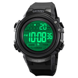 Часы наручные Skmei мужские электронные спортивные 2260black-white