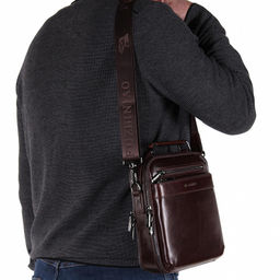 Сумка 1602LG brown Fuzhibiao