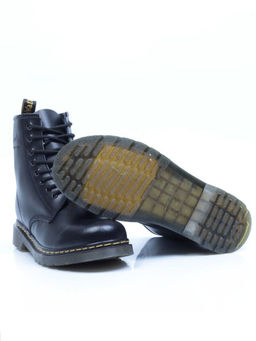 01-B6019-1 BLACK Ботинки демисезонные женские (натуральная кожа)