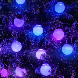 Электрогирлянда-Smart 6 м, 20 ламп, 10 режимов, USB, ИК пульт (цветная)в пакете