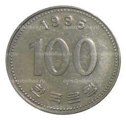 Монета 100 вон 1996 года Южная Корея