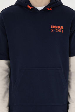 Мужской темно-синий свитшот - U.s. polo assn фото 6