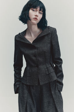 Blazer en mezcla de lana - H&m фото 2