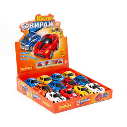 Крутой Вираж, автомобиль инерционный (дисплей №2) - Полесье фото 4