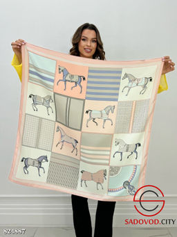 Платок женский с рисунком