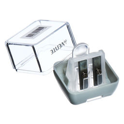 Цена за 3 шт. Точилка 2 отверстия с контейнером deVENTE Keyboard Keys, МИКС