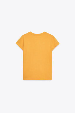 WASHED T-SHIRT WITH POCKET - Zara фото 24