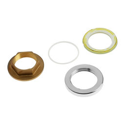 Cмеситель для кухни Accoona A84250, однорычажный, средний излив, с гайкой, силумин, хром