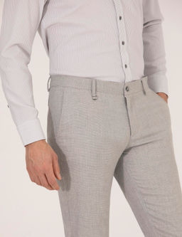 Gri Slim Fit Kuma_ Pantolon - Pierre cardin фото 5