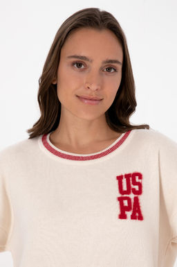 Kad_n Krem Melanj Kazak Sepette S_rpriz _ndirim - U.s. polo assn фото 2
