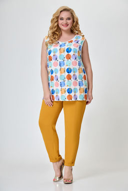 Костюм Svetlana Style 1633 горчица