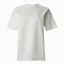 Футболка женская MINAKU OVERSIZE FIT: цвет экрю, р-р 52