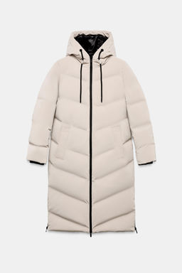 LONG RUBBERISED HOODED WINDPROOF ANORAK - Zara фото 2