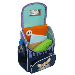 RAm-384-3 Рюкзак школьный с обвесом и мешком для обуви