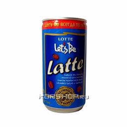 Кофейный напиток Летс Би Латте (Lets Be Latte), Лотте 240 мл