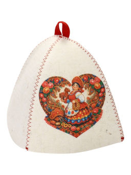 Шапка для бани с принтом "Барыня"